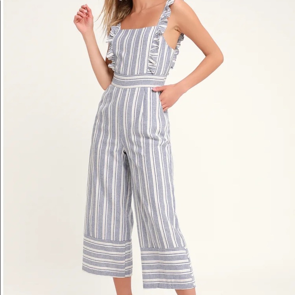 Lulus Linen Jumpsuit